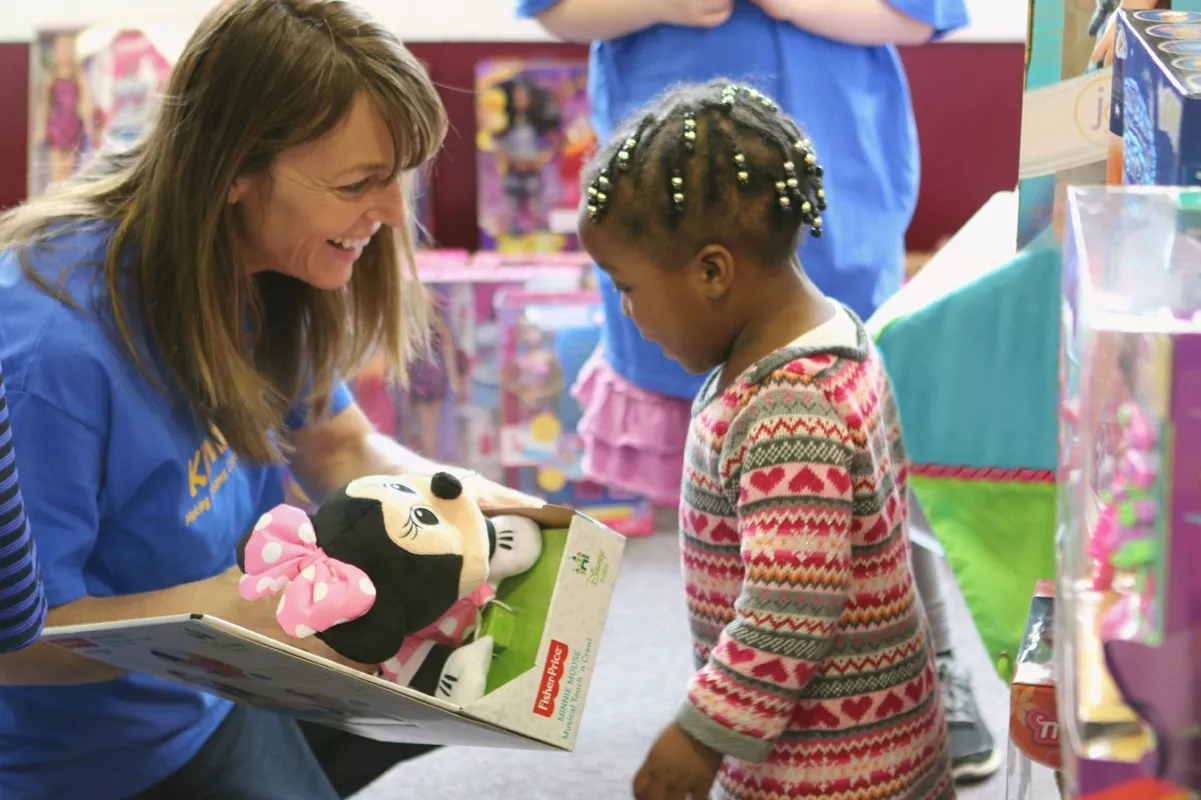 Holiday gift for a foster child