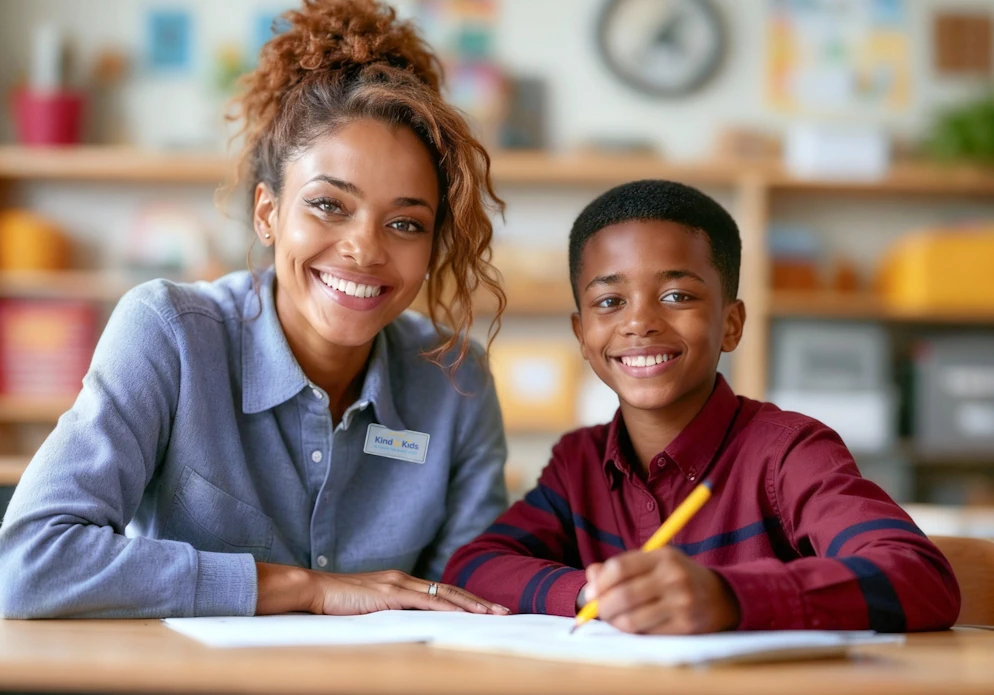 foster boy, UGrad specialist, school