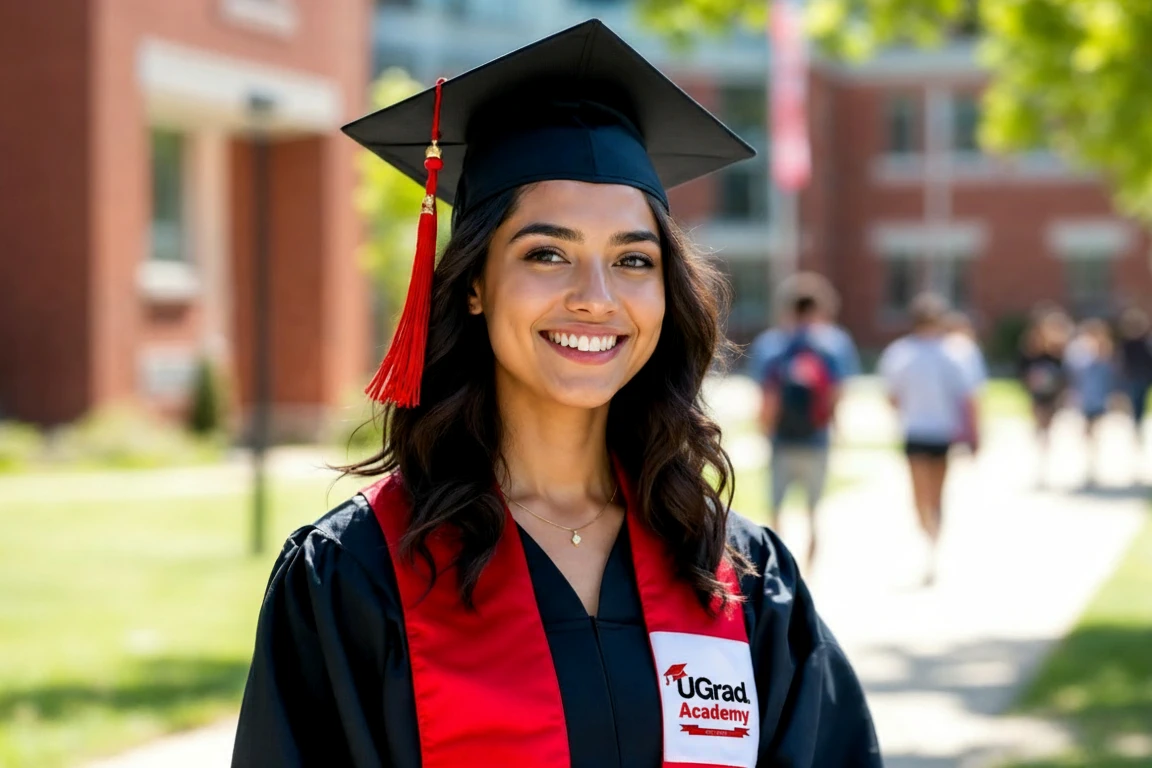 UGrad Girl High School Graduate