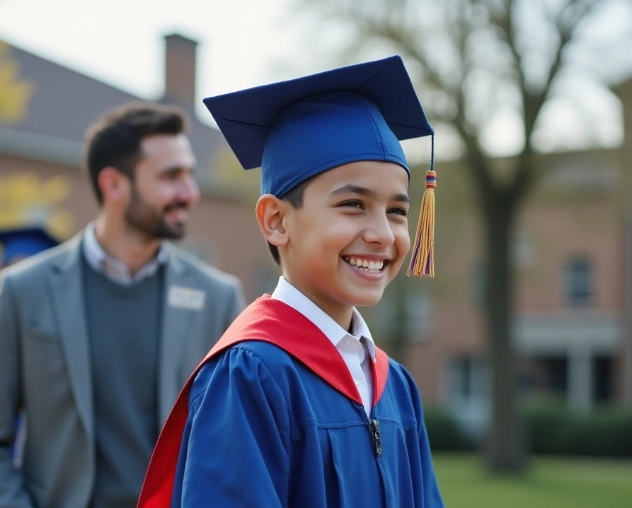 UGrad middle school graduate